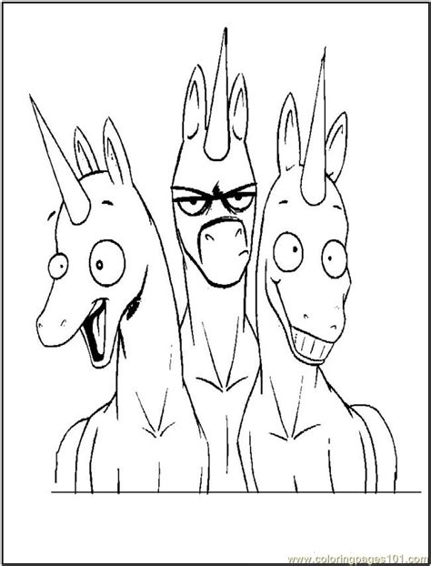 coloring pages funny unicorns cartoons unicorn  printable