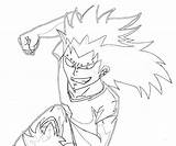 Gajeel Strong Look Coloring Pages Another Jozztweet sketch template