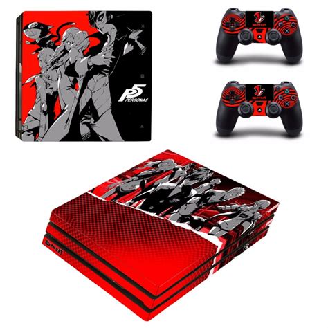 persona   royal ps pro skin sticker  dualshock playstation  console  controllers ps
