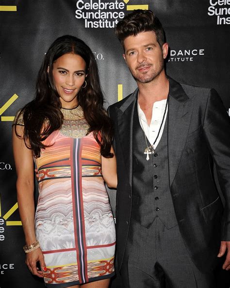 Paula Patton And Robin Thicke Celebrities Talking About Sex