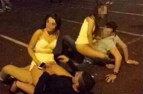 Magaluf Comes To Britain As Couples Perform Sex Acts On