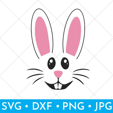 easter bunny cut file easter svg   che