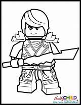 Ninjago Lloyd Coloring Pages Kai Lego Drawing Zx Color Getcolorings Colouring Colour Sheets Paintingvalley sketch template