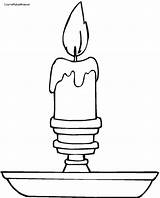 Candlestick Sheets Candles Papan Pilih sketch template