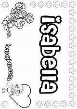 Isabella Coloring Pages Name Color Girls Printable Names Girl Hellokids Print Sheets Posters Samantha Choose Board Book Online sketch template