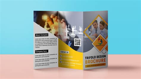 corporate trifold brochure design  template  graphicsfamily