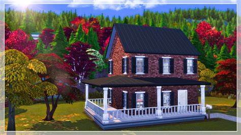 starter home  sims  speed build youtube