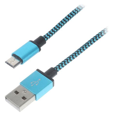 premium usb  microusb kabel  blau