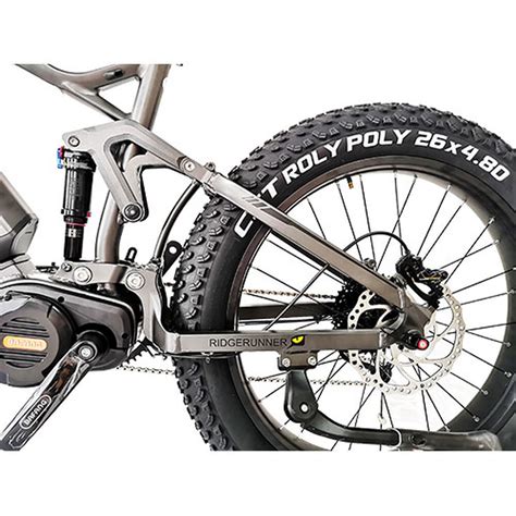 quietkat ridgerunner  watt full suspension electric mountain bike  charcoal overtons