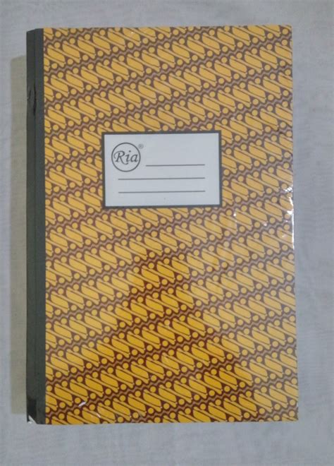 Jual Buku Folio Merk Ria Hard Cover Isi 100 Lembar Di Lapak El