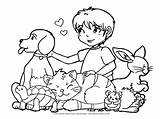 Ausmalbild Haustiere Ausmalbilder Meerschweinchen Haustier Kinderbilder Heldenhaushalt Kaninchen Creadienstag Hunde Malvorlage sketch template