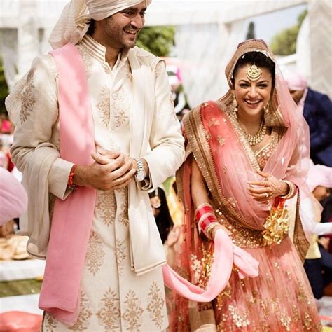 love the soft colors vj gaurav and his wife kirat on