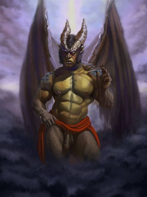 daemon  dandzialf god illustrations deviantart demon