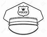 Police Hat Clipart Drawing Cop Cartoon Cap Vector Clip Getdrawings Clipartmag Illustration Clipground Cliparts Paintingvalley sketch template