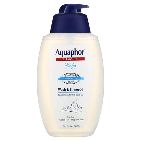 aquaphor baby wash shampoo fragrance   fl oz  ml iherb
