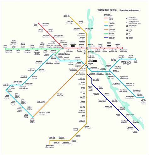 notice board delhi merto station delhi rail metro route map