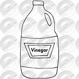 Vinegar Clipart Outline Cliparts Watermark Register Remove Login Clipground sketch template