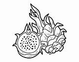 Fruit Passion Coloring Coloringcrew Fruits sketch template