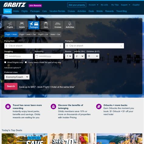 orbitz travel airline  cheap hotels car rentals vacations cruises pearltrees