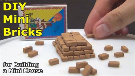 mini bricks  building  mini house diy mini bricks youtube
