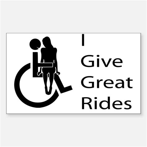 Funny Wheelchair Bumper Stickers Car Stickers Decals And More