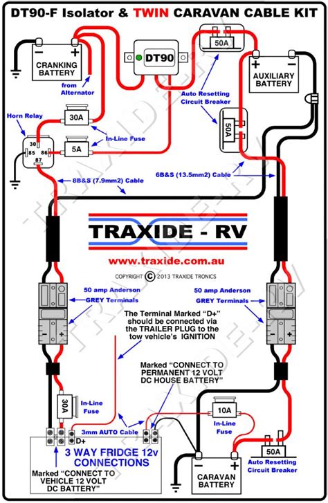 travel trailer battery wiring diagram