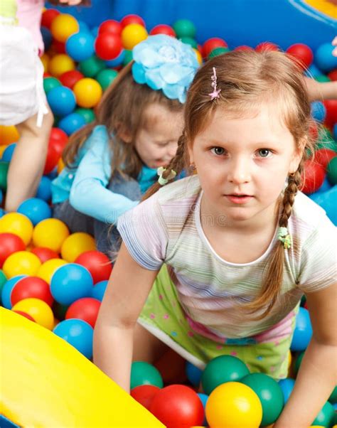 kids playing stock photo image  joyful lovely beautiful