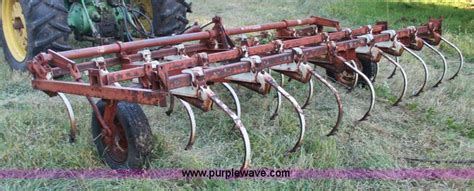 international  vibra shank field cultivator  council grove ks item  sold purple wave
