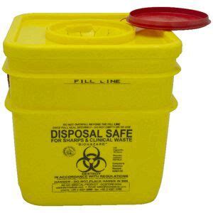 brady sharps container  yellow officeworks