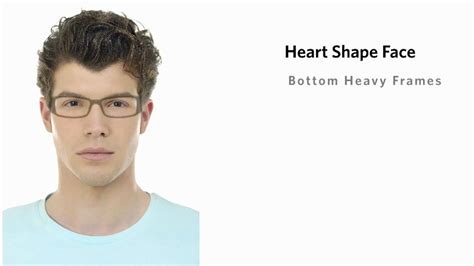Frames For A Heart Face Shape Male Youtube
