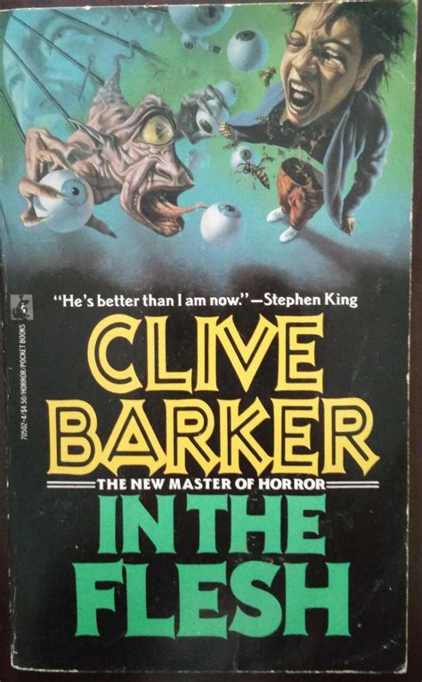 In The Flesh Clive Barker Horror Books Clive Barker Books Horror