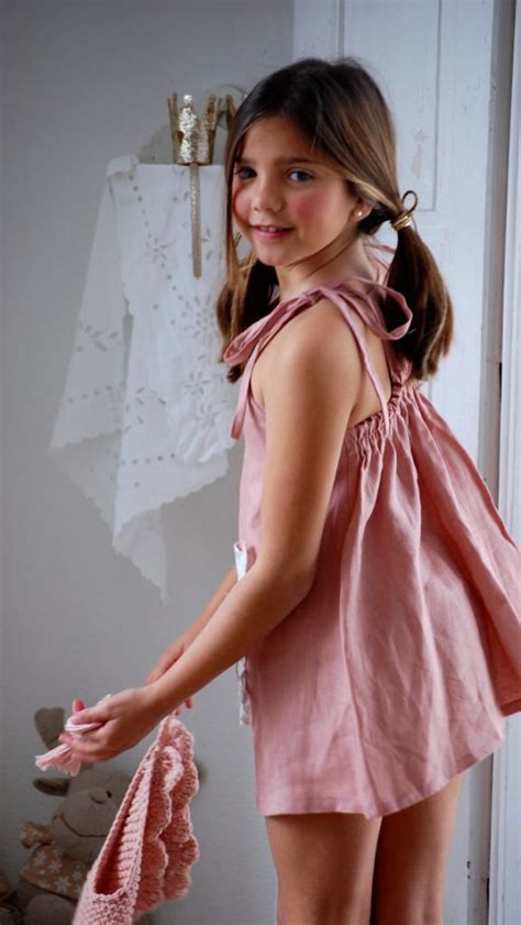 vestido jengibre vestidos cortos para niñas ropa linda para niñas