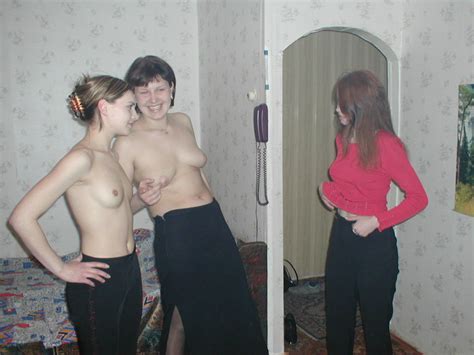 three drunk russian lesbian having fun russian sexy girls