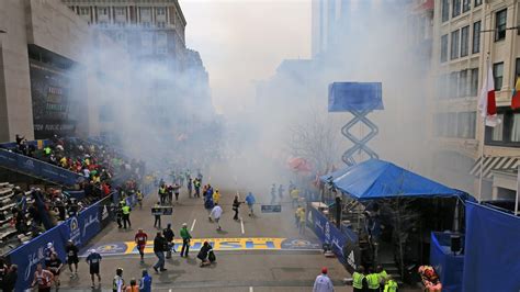 Boston Marathon Explosion Photos From The Scene