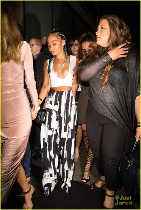 Leigh Anne Pinnock Rocks Teal Braids For Girl S Night Out