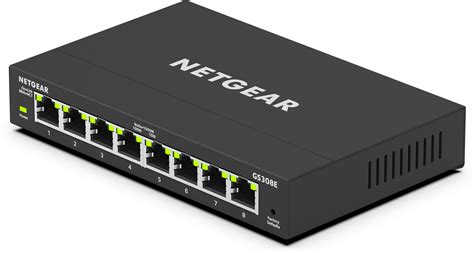 netgear gse  port gigabit ethernet switch  network management