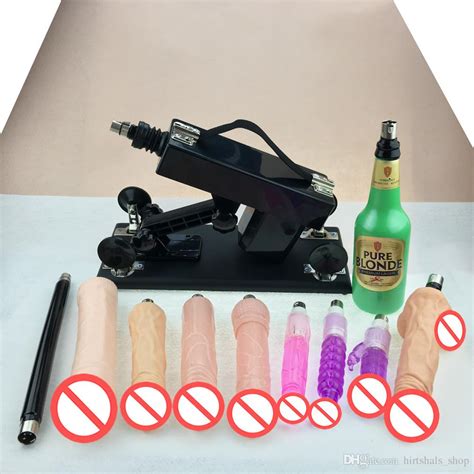 by dhl luxury automatic sex machine gun set for men and women love machine with male