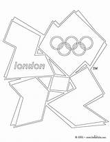 Olympic Logo Coloring Games London Color Pages Hellokids Print Online sketch template