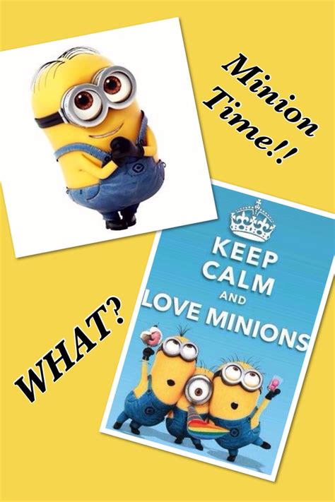 I Love Minions Minions Keep Calm And Love Calm