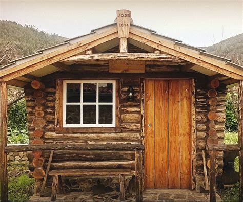 build  log cabin  trees builders villa