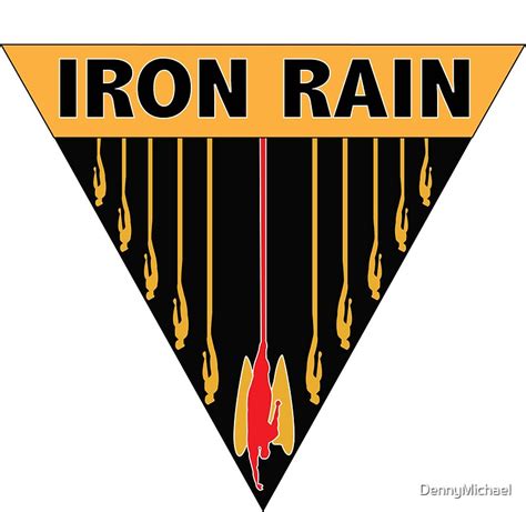 red rising iron rain stickers  dennymichael redbubble