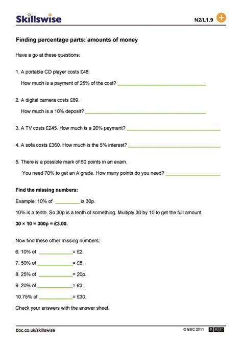 fraction  amounts worksheet ks fractions  amounts
