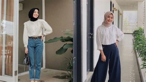 Inspirasi Style Hijab Kantor Casual Yang Mudah Dipraktekkan Cantikbijak