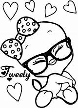 Pages Tweety Wecoloringpage Sheets sketch template