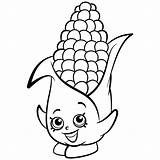 Corn Stalks Drawing Coloring Getdrawings Kids Pages sketch template