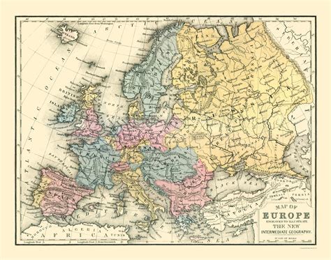international map europe mitchell     walmartcom