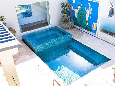 plunge pools riviera pools sydney wollongong gold coast pool builders  distinction