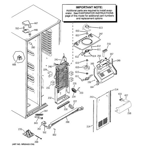 ge refrigerator parts diagram reviewmotorsco