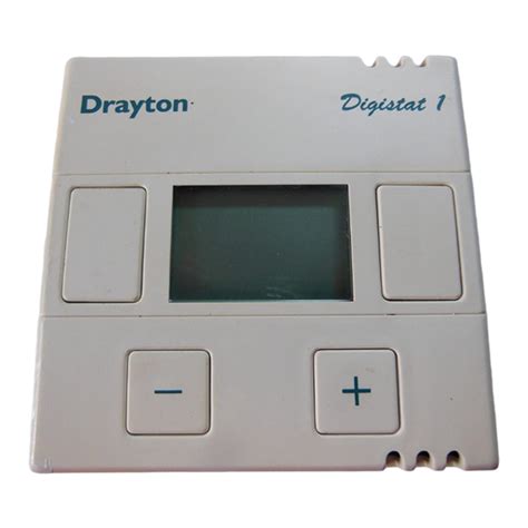 drayton digistat  installation  operating instructions   manualslib