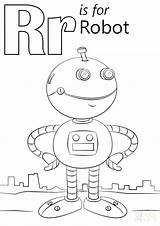 Coloring Letter Robot Pages Alphabet Pdf Printable Preschool Rated Supercoloring Kids Print Adult Ii Color Sheets Crafts Getcolorings Words Activities sketch template